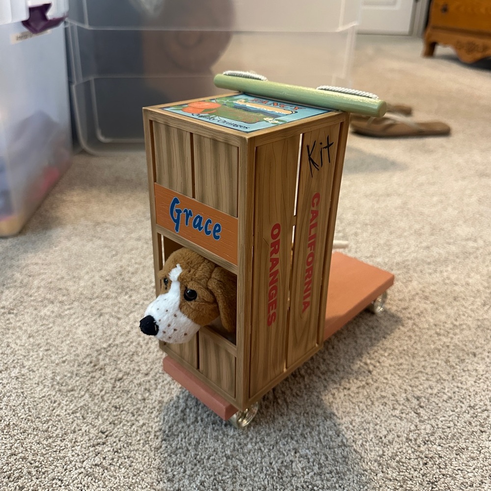 RETIRED ORIGINAL Kit’s Scooter + Dog Grace